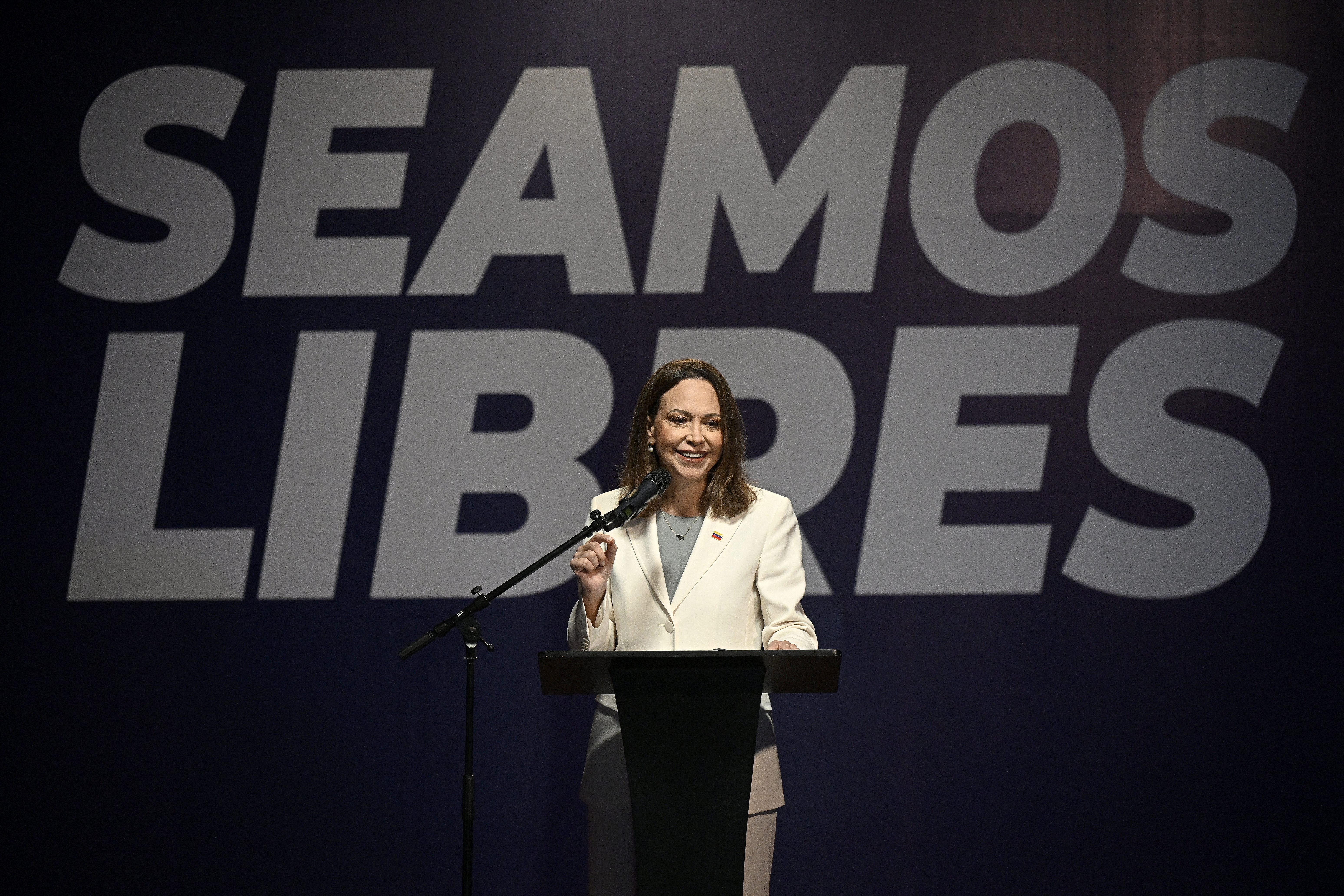 María Corina Machado supports the US plan to hold elections in 2027: 'The date of the elections is the date of liberation'